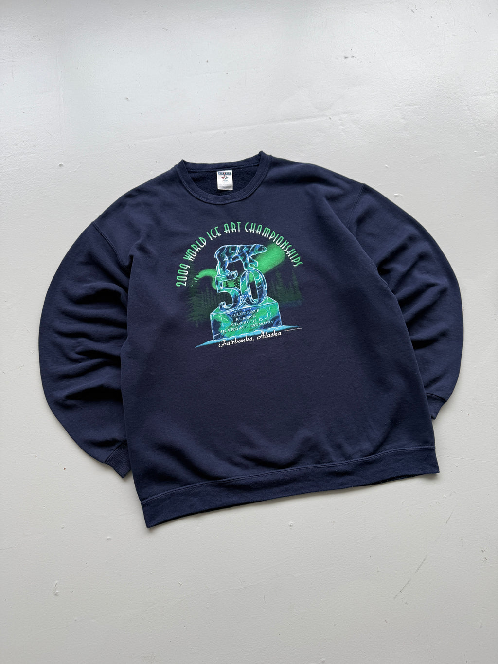 World Ice Art Championships 2009 Vintage Sweatshirt - Large