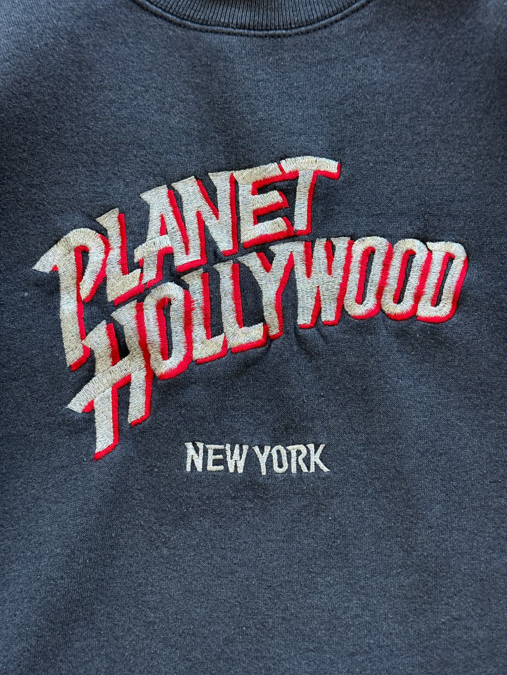 Black Planet Hollywood 90's Vintage Graphic Tourist Sweatshirt Jumper - XL