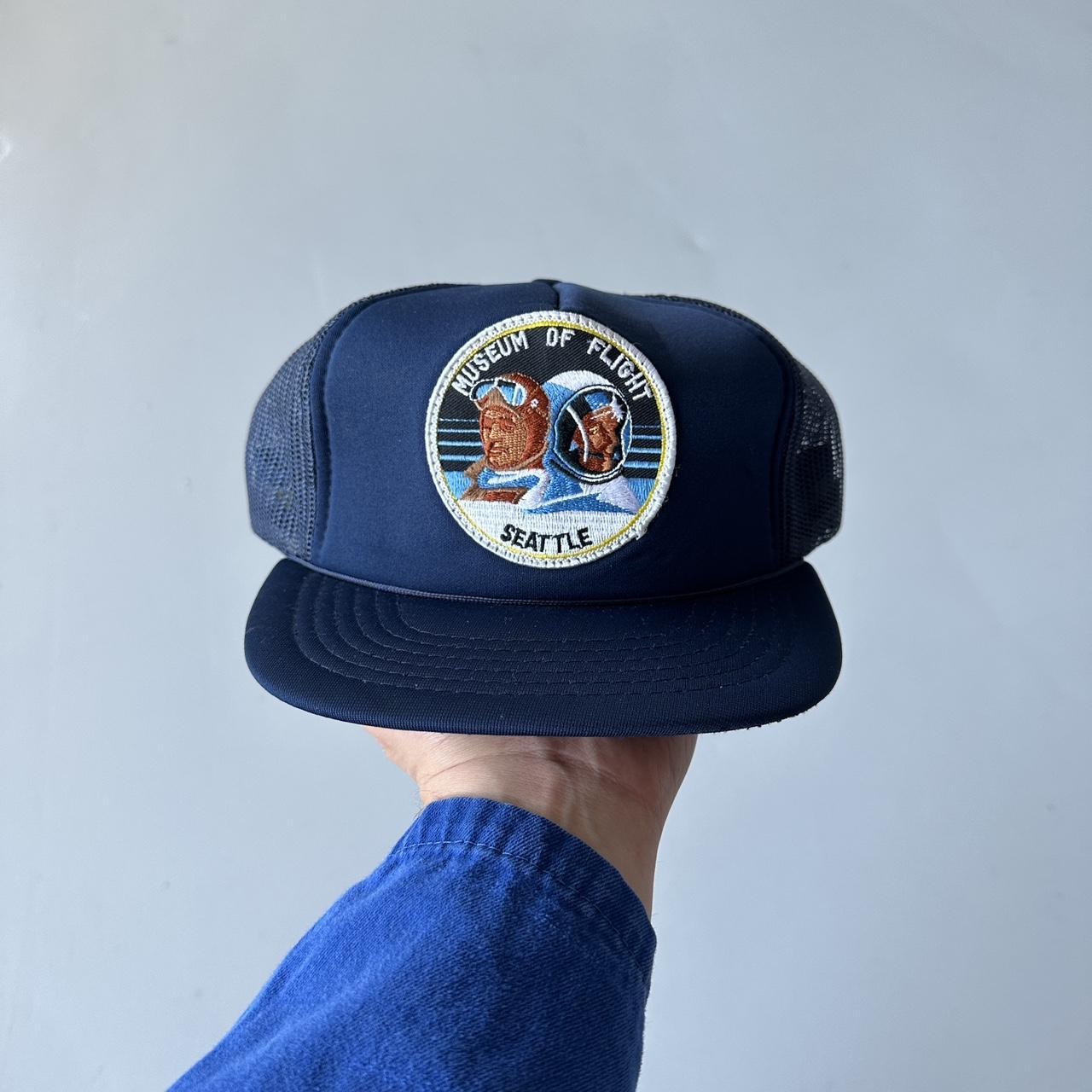 Navy Museum Of Flight Vintage SnapBack Trucker Cap