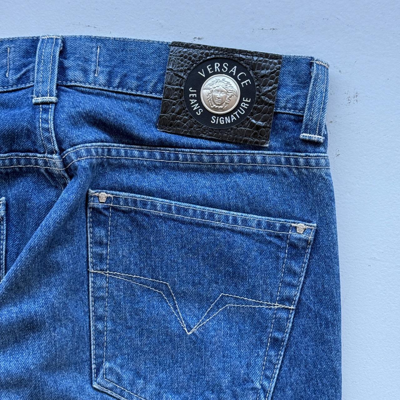 Blue Versace 00's Denim Jeans - W30 x L30