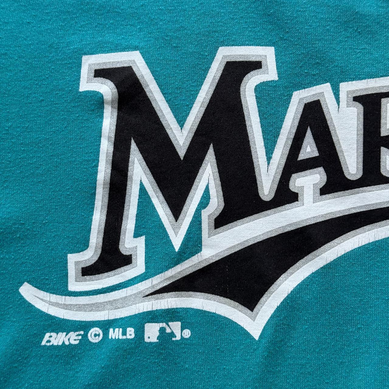 Blue Florida Marlins 90s Vintage Baby T-shirt - Size 8