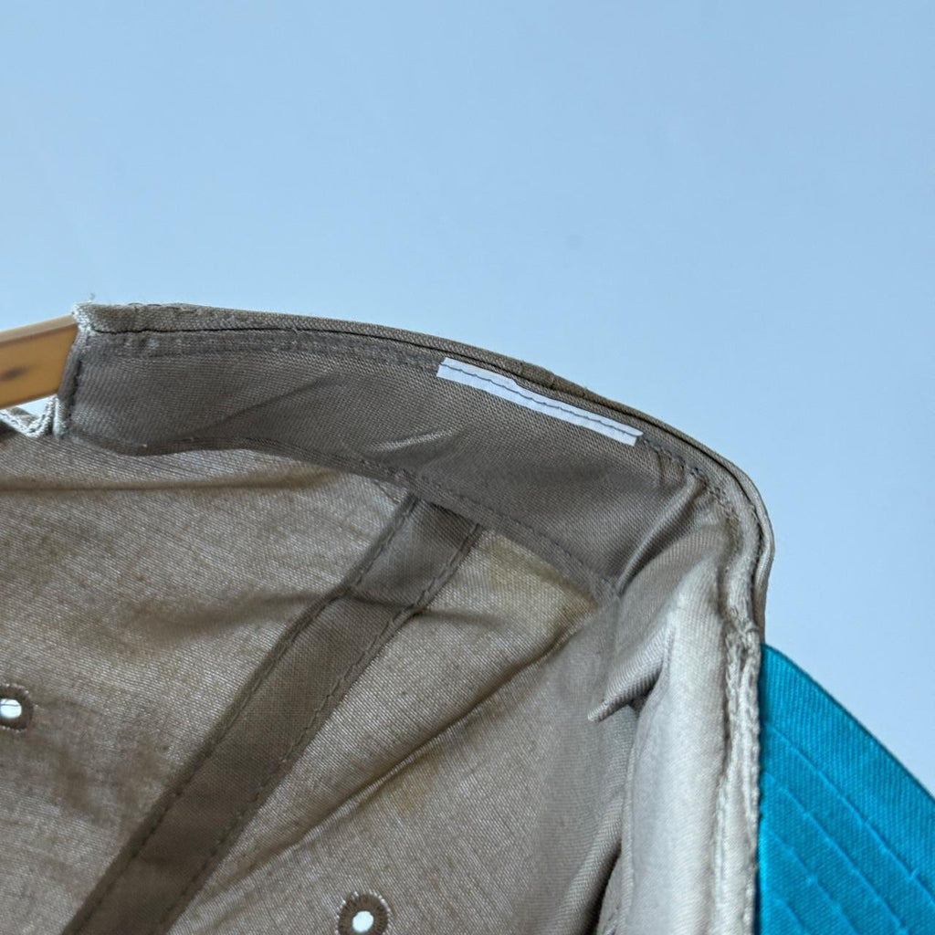 Beige / Blue O'Hare Vintage SnapBack Trucker Cap