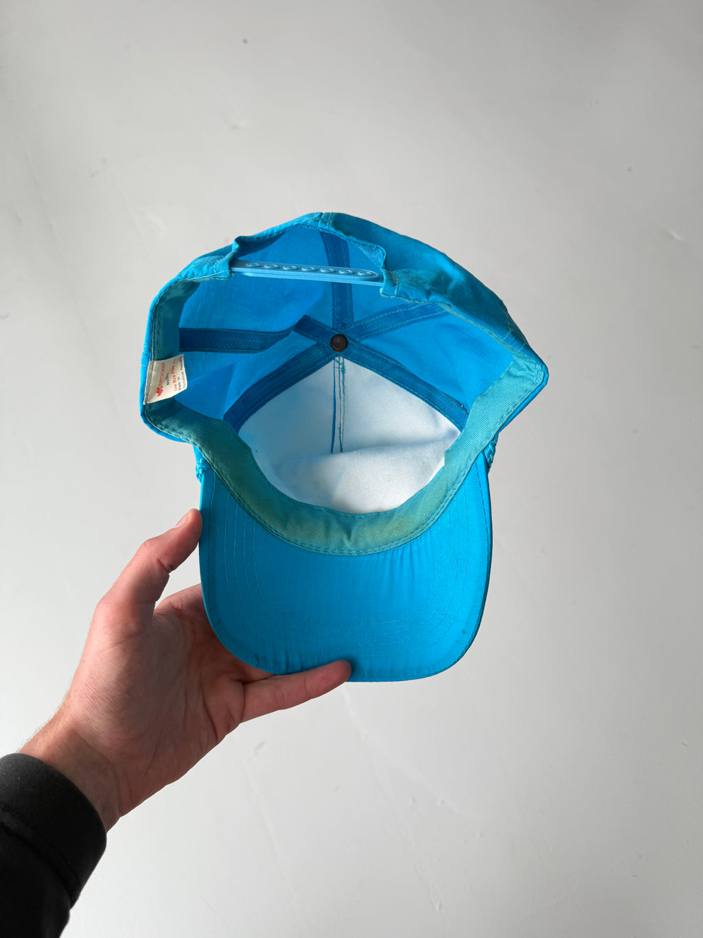 Blue US Navy Reunion Vintage Nylon SnapBack Trucker Cap