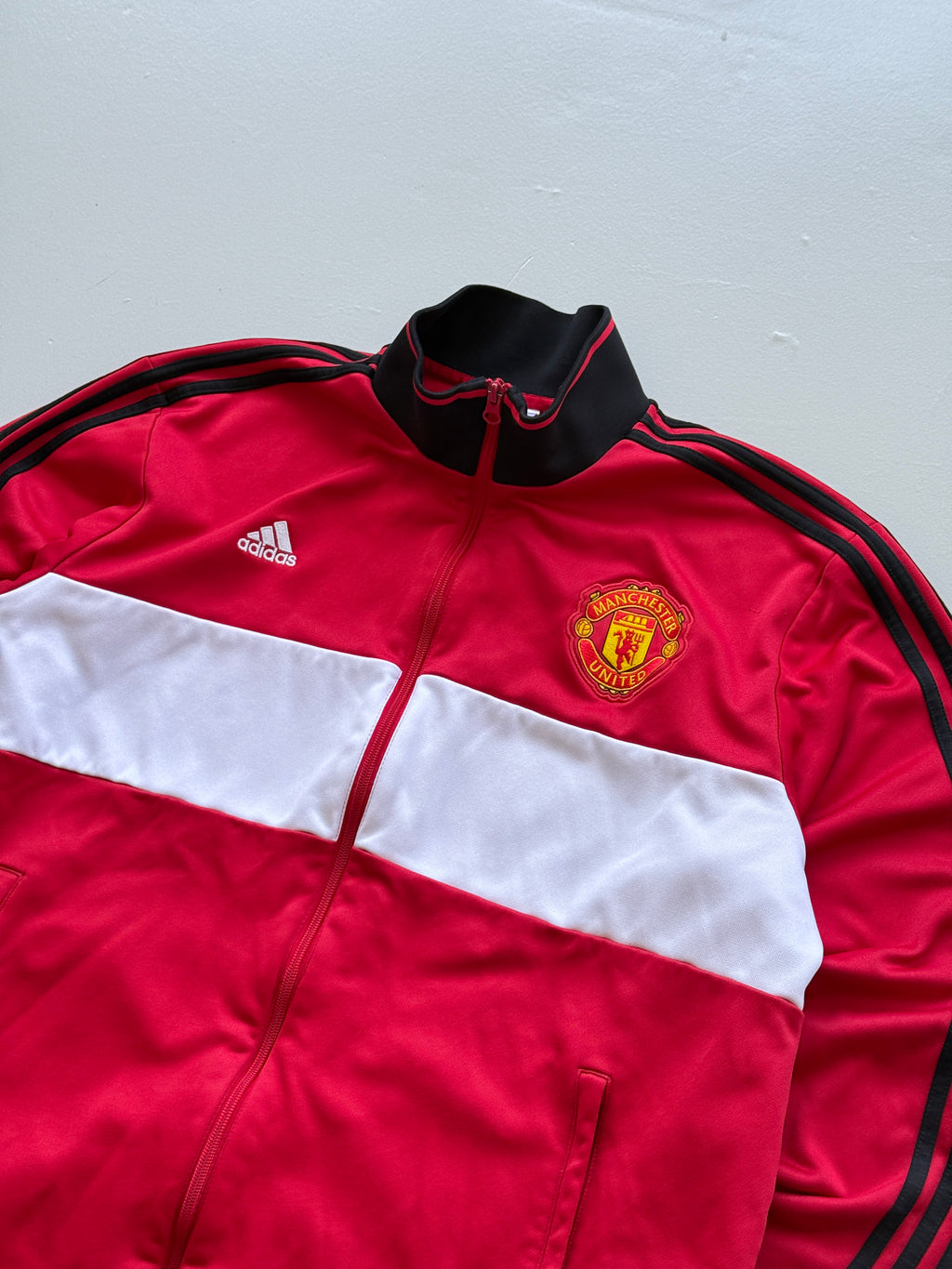 Adidas Manchester United Vintage Full Zip Track Jacket - XL