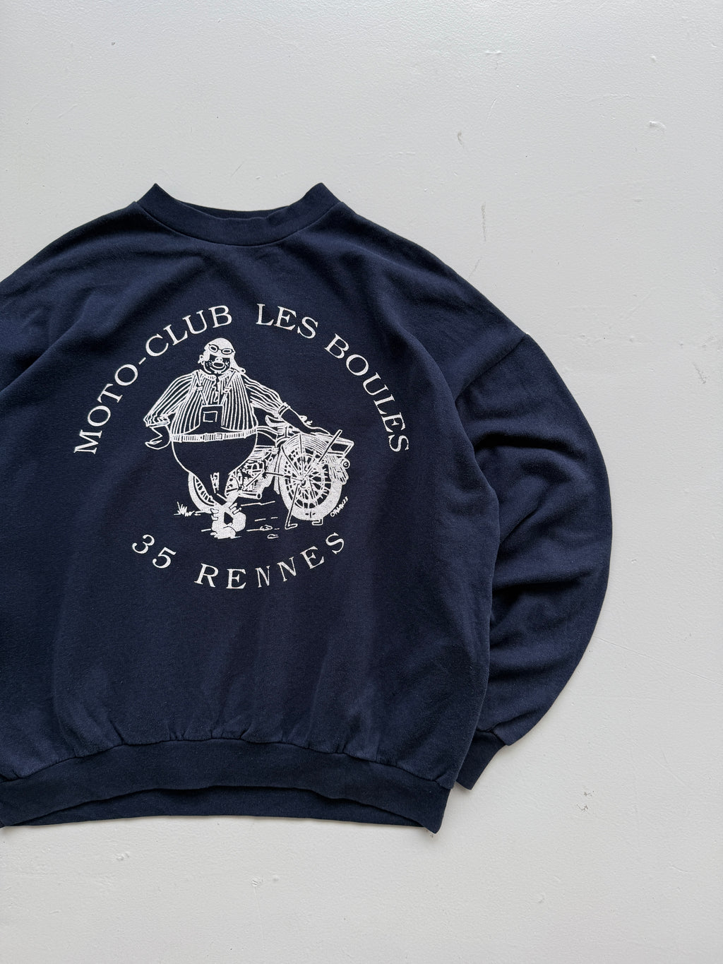 Moto-Club Les Boules Rennes 90's Vintage Sweatshirt - XL