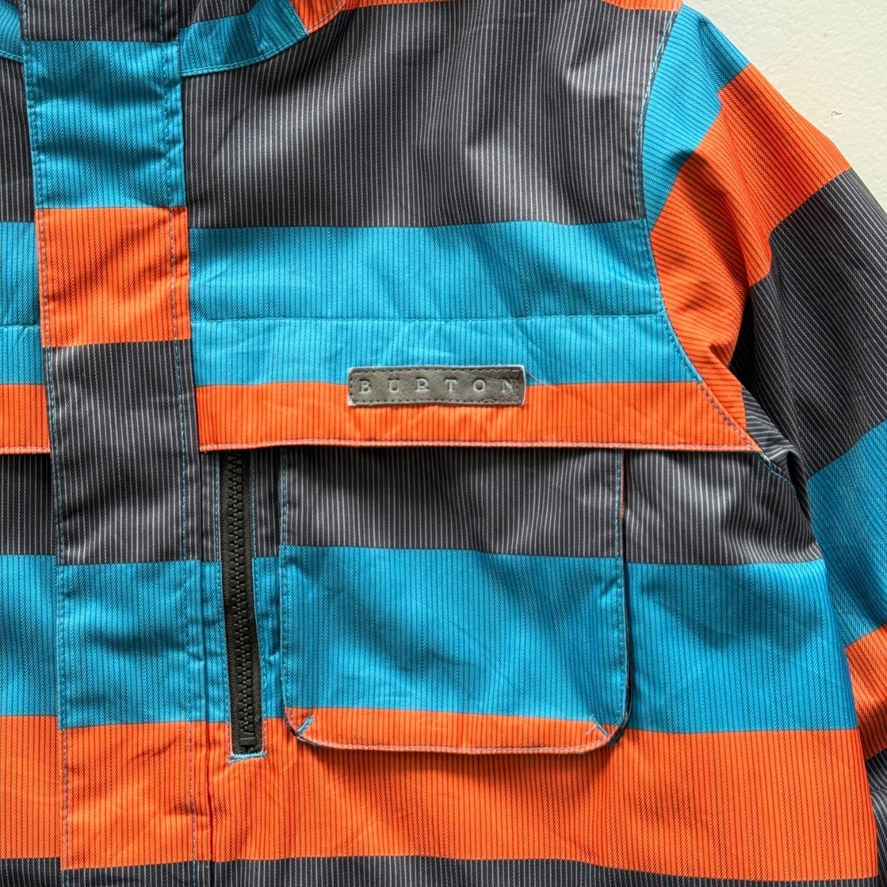 Blue Orange Burton 00’s Vintage Snowboarding Jacket - Medium