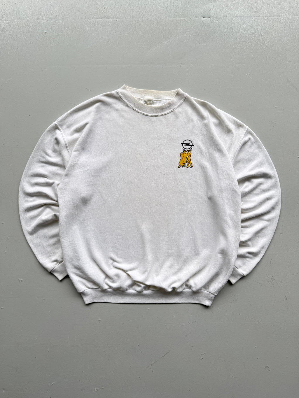 Opel Logo 90's Vintage Sweatshirt - Medium