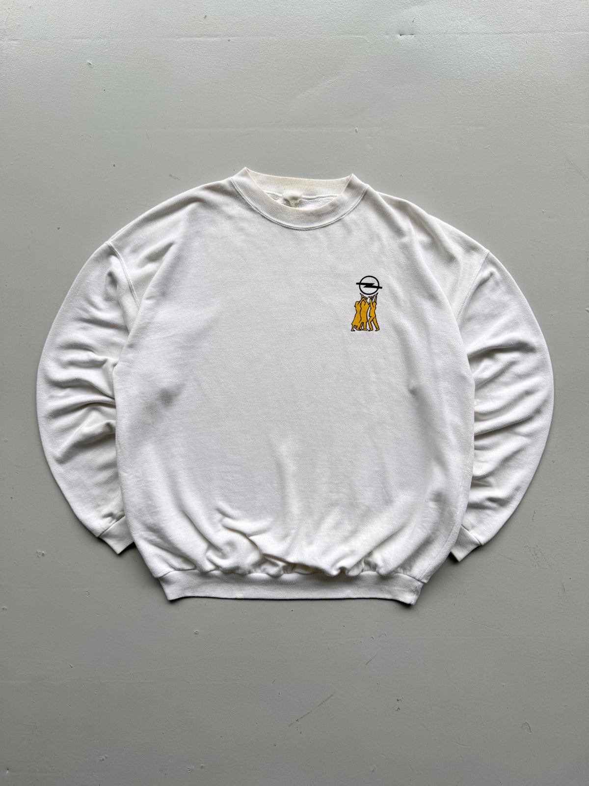 Opel Logo 90's Vintage Sweatshirt - Medium