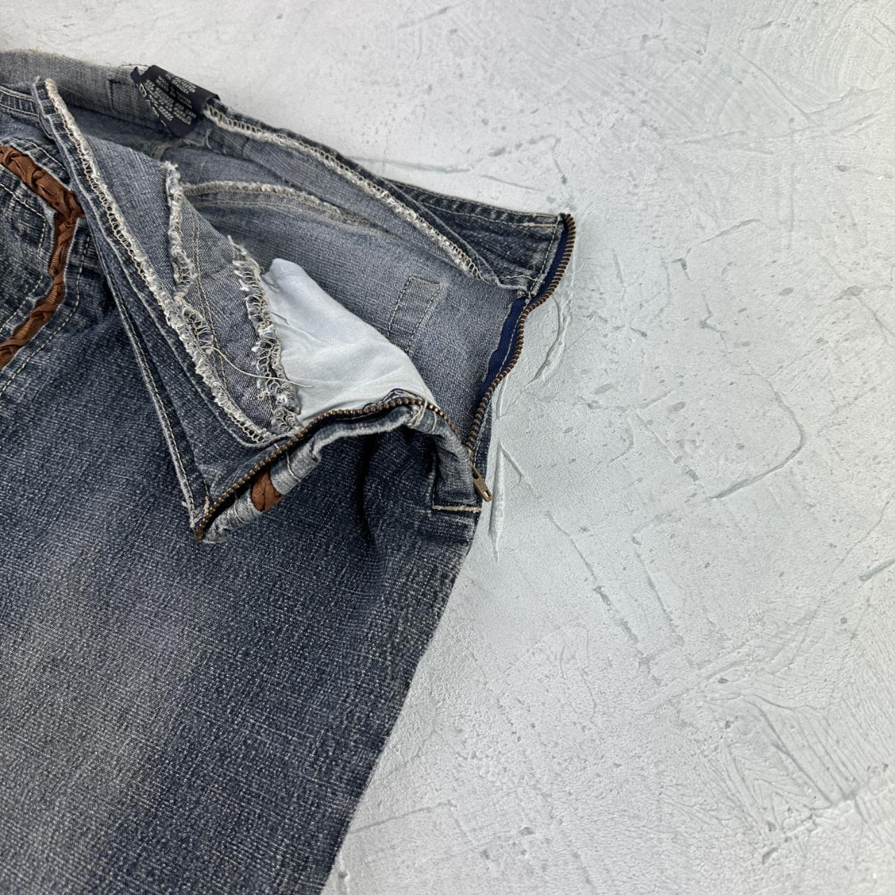 Squeeze Denim Vintage Mini Skirt - W30 L21