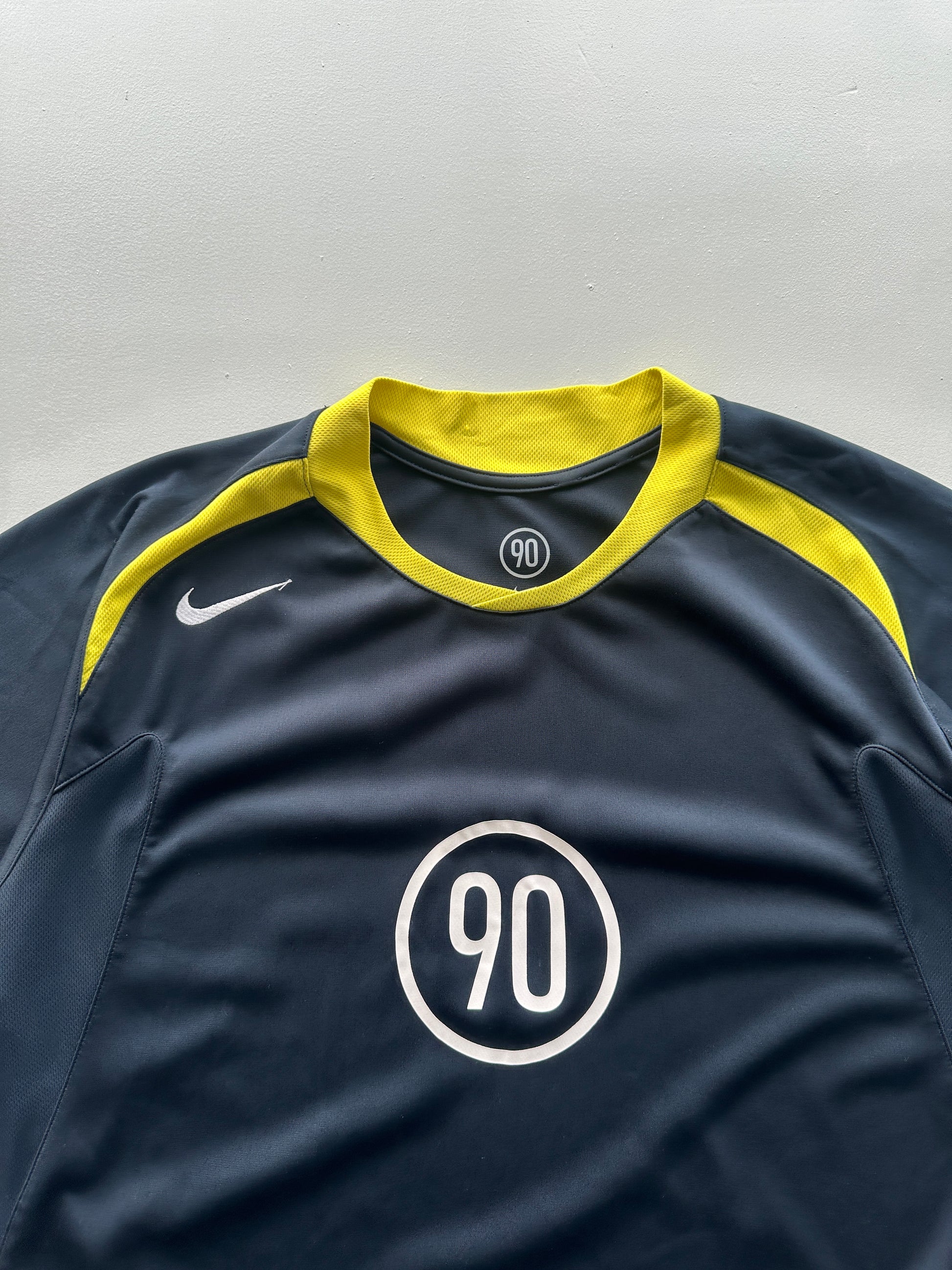 Nike Total 90 Blank Y2K Vintage Football Shirt - XL