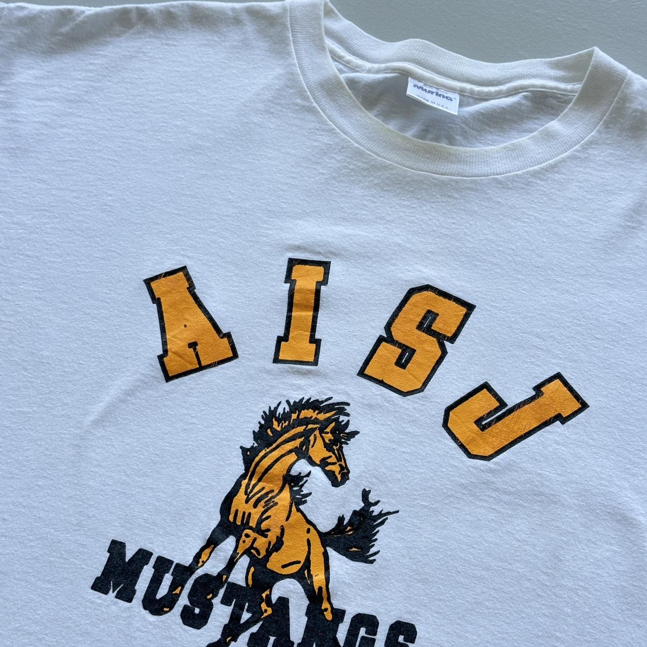 White Mustangs Vintage 90s Tour T-shirt - 2XL