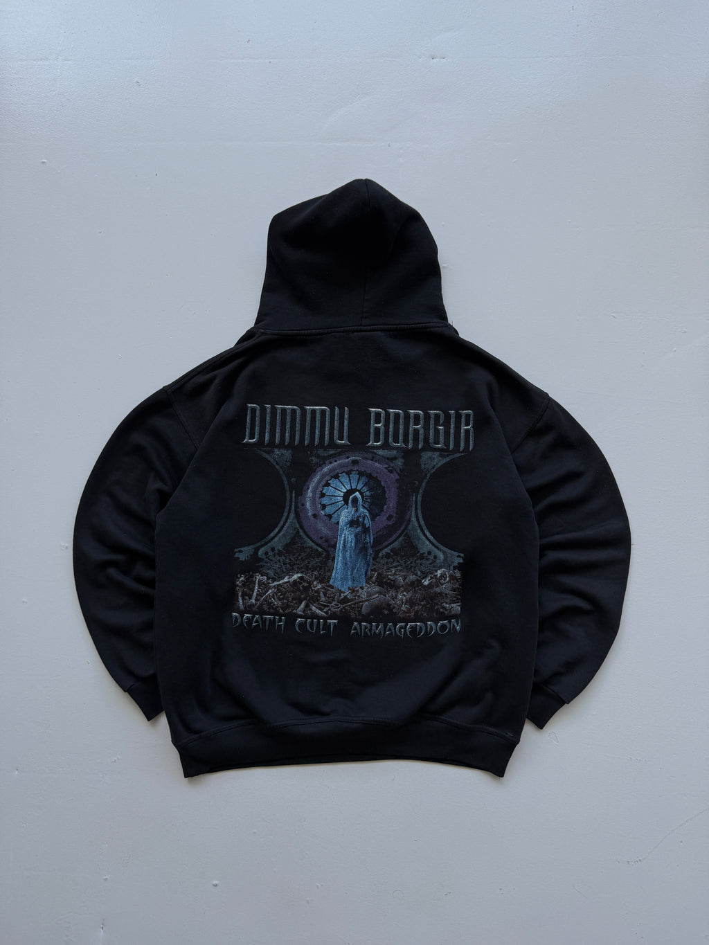 Dimmu Borgir Death Cult Armageddon 00's Vintage Metal Hoodie - XL