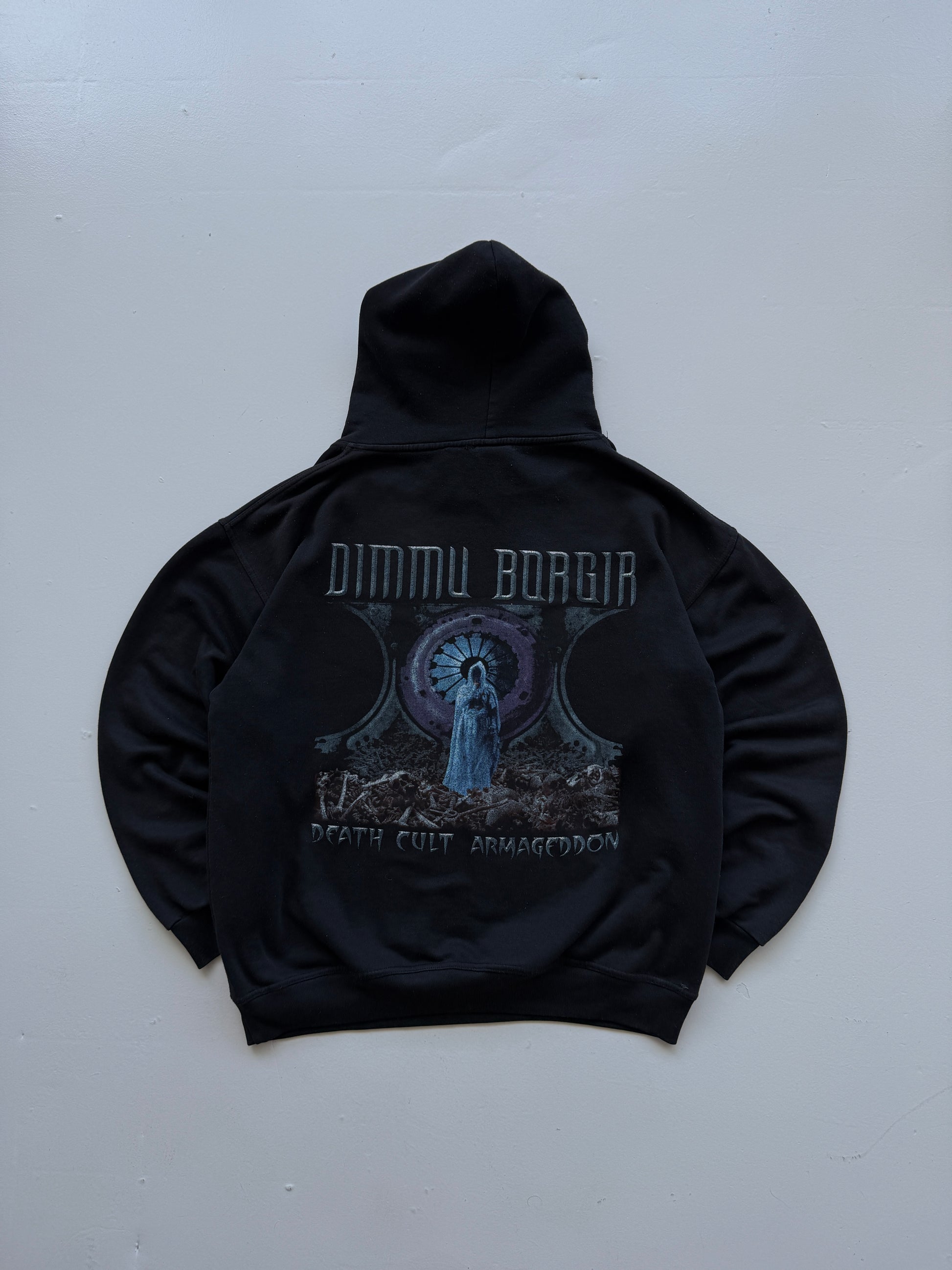 Dimmu Borgir Death Cult Armageddon 00's Vintage Metal Hoodie - XL