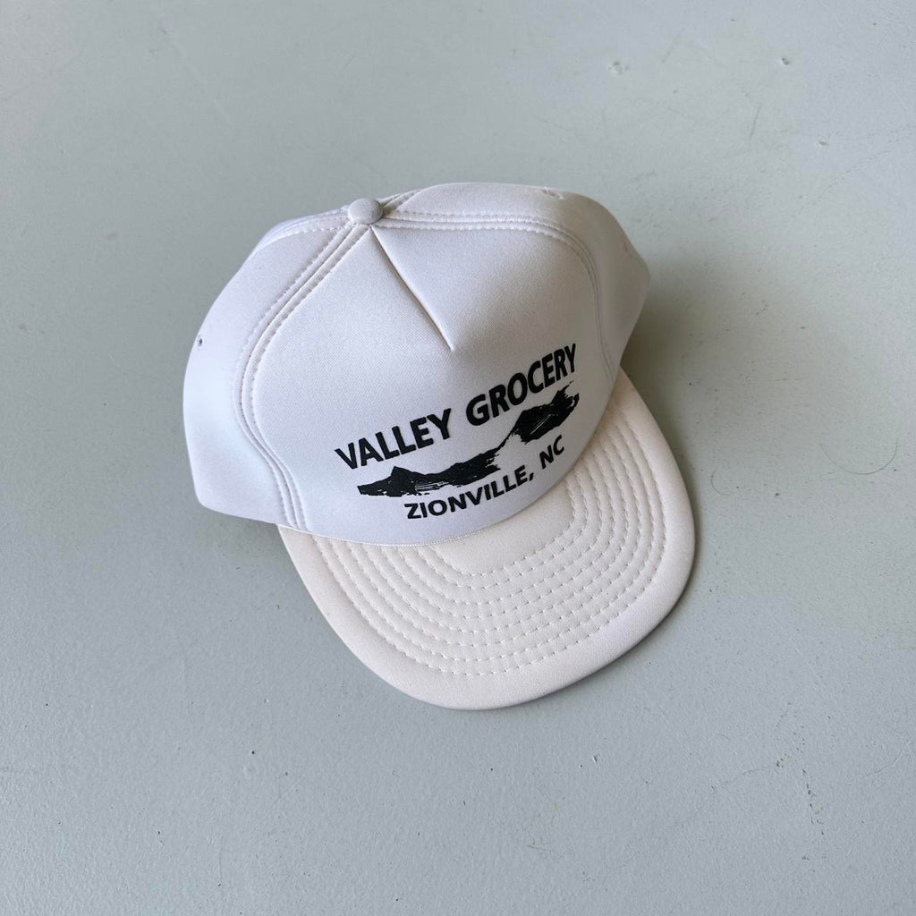 White Valley Grove Zionville Foam Trucker SnapBack Cap