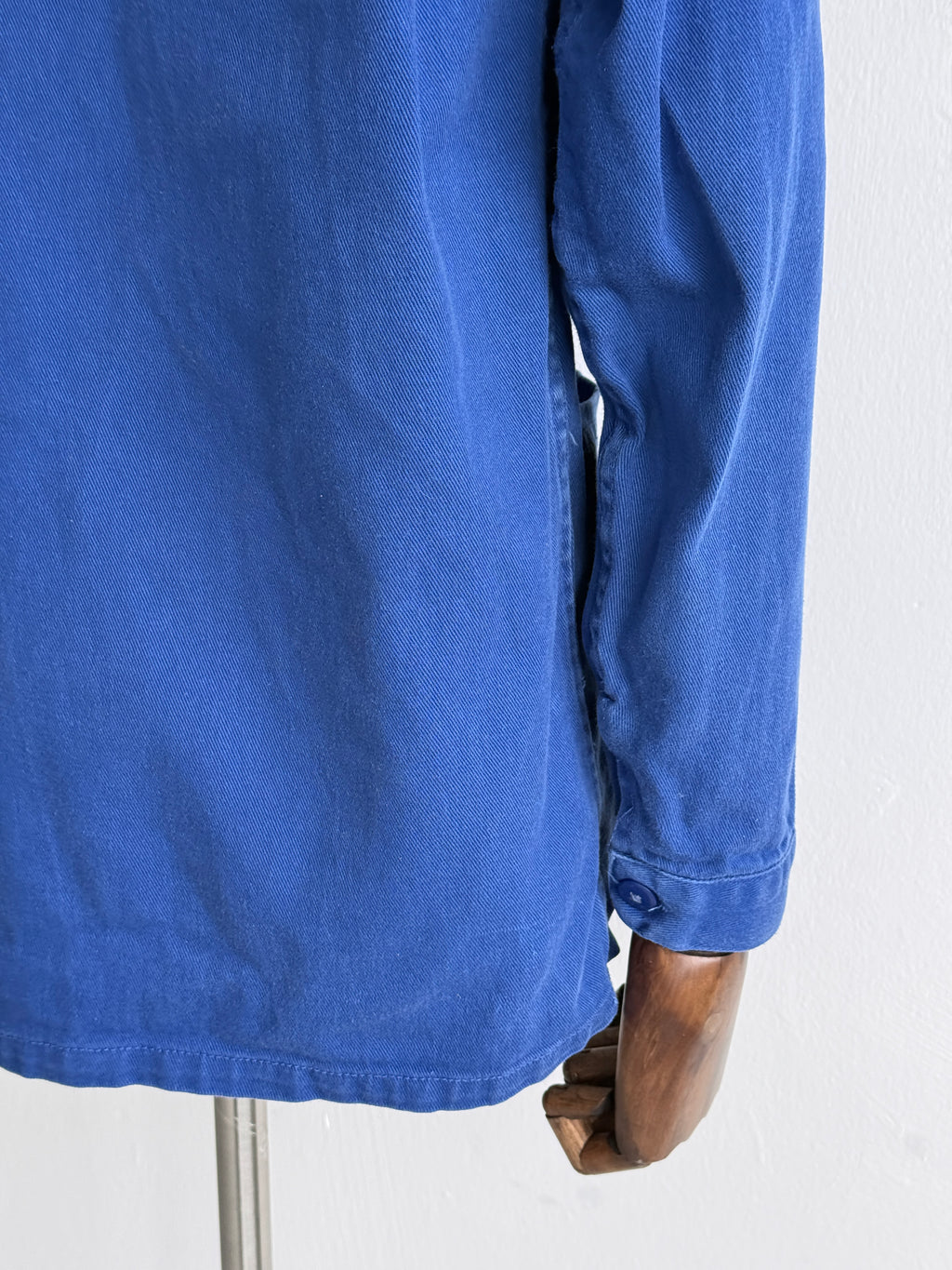 Faded Blue LMA 2000's Vintage Workwear Chore Jacket CH443 - Small