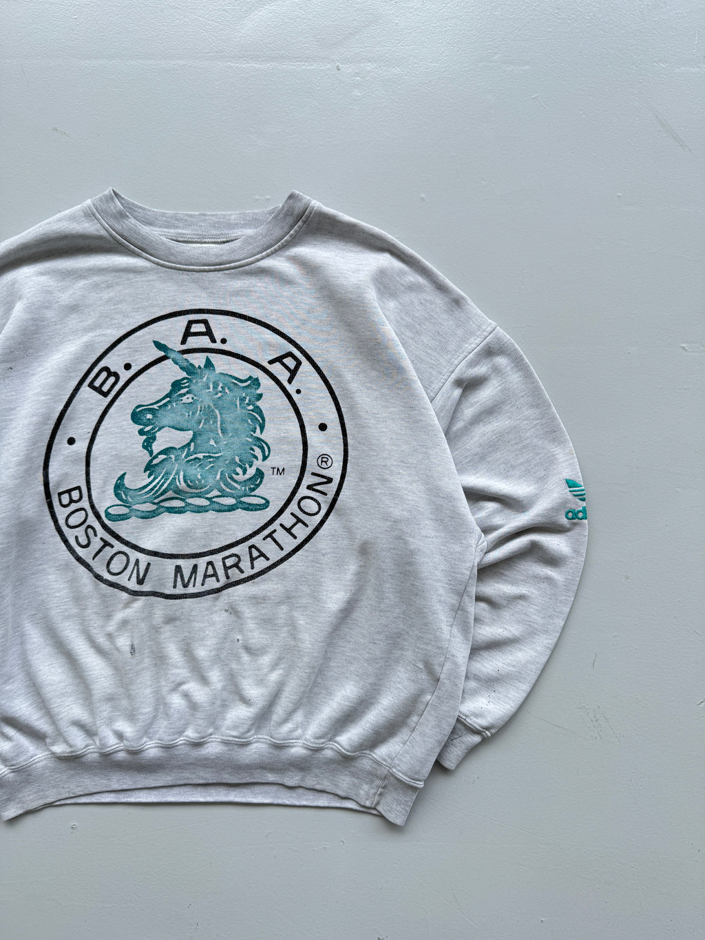 Adidas Boston Marathon Official Outfitter 90's Rare Vintage Sweatshirt - Large