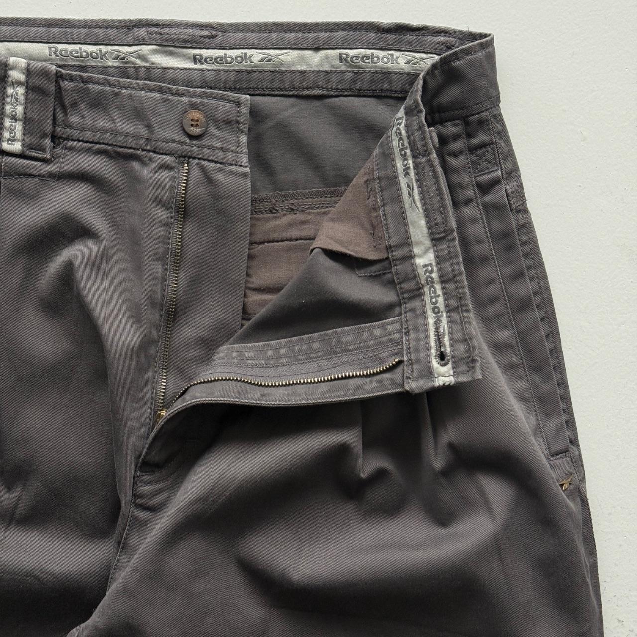 Grey Reebok 90’s Deadstock Pleated Trousers - Medium