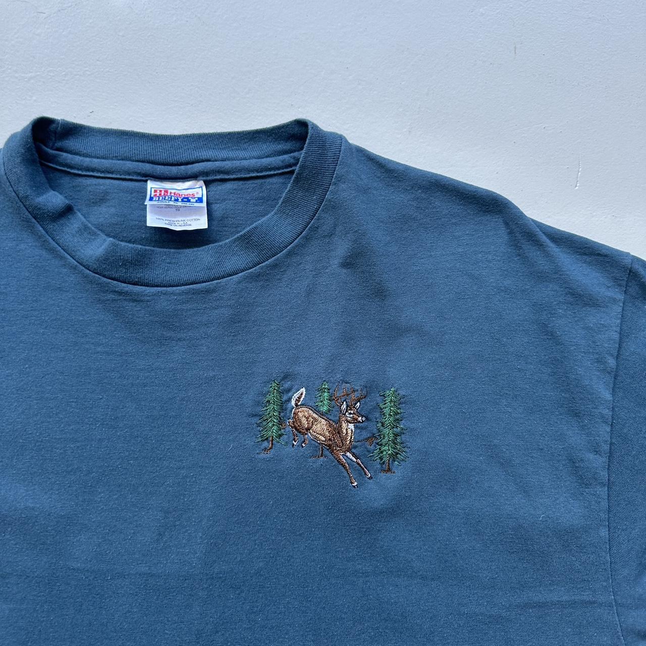 Blue Deer 90s Vintage T-shirt - XL