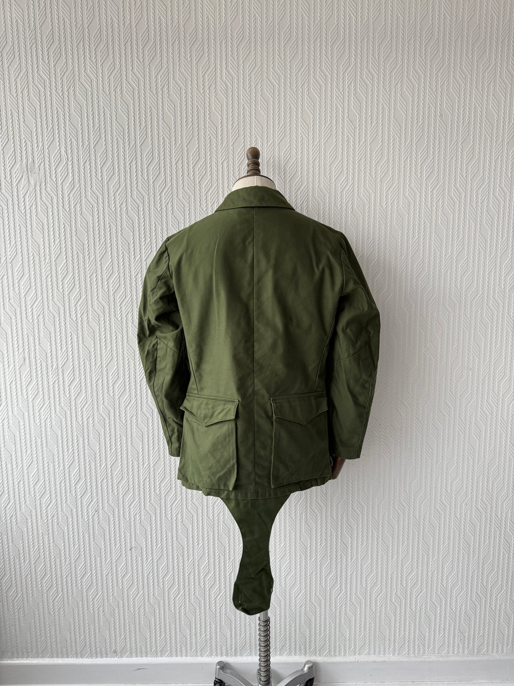 Vintage 70s Swedish C48 Military Tanker Jacket - Medium