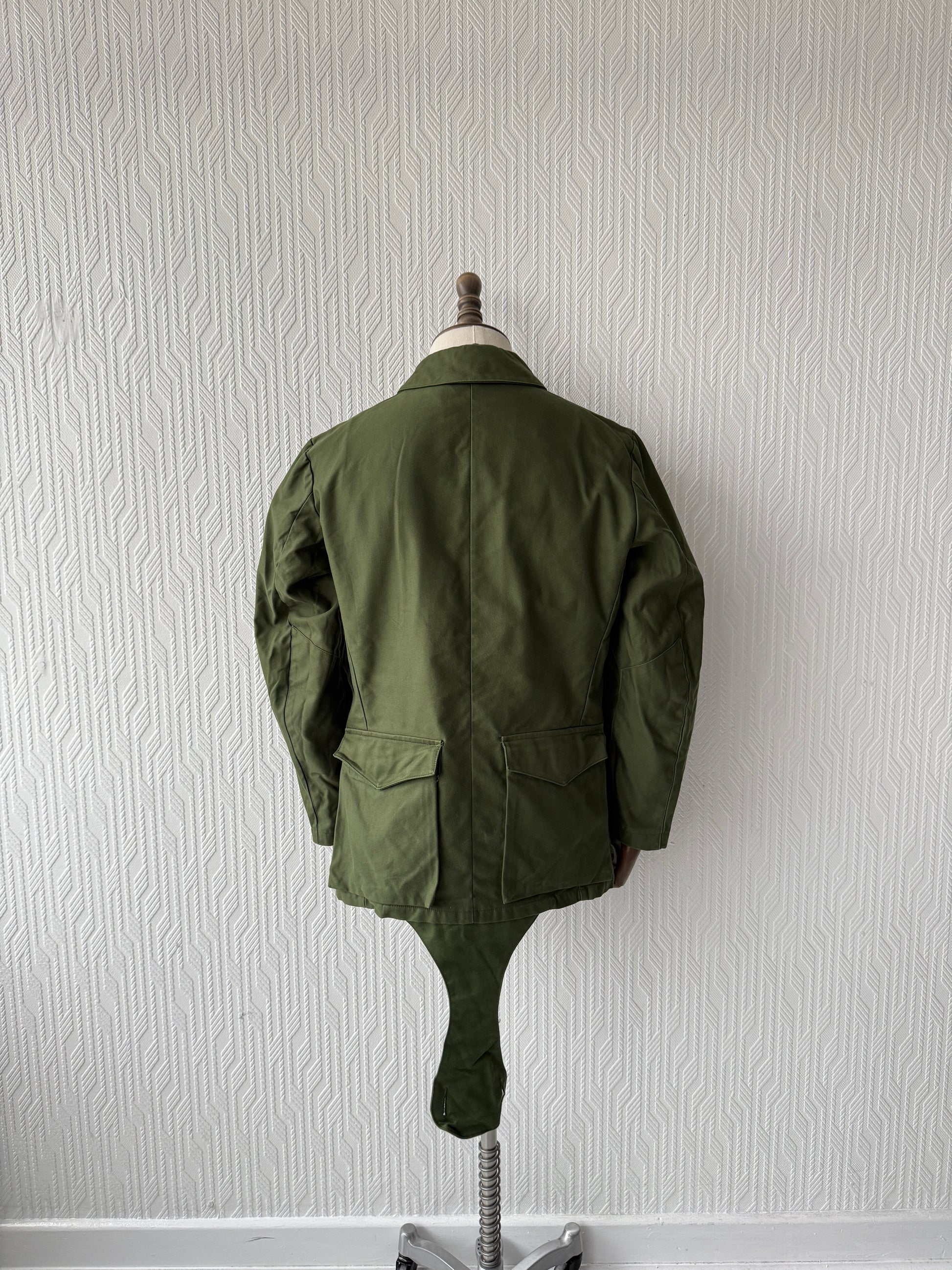 Vintage 70s Swedish C48 Military Tanker Jacket - Medium