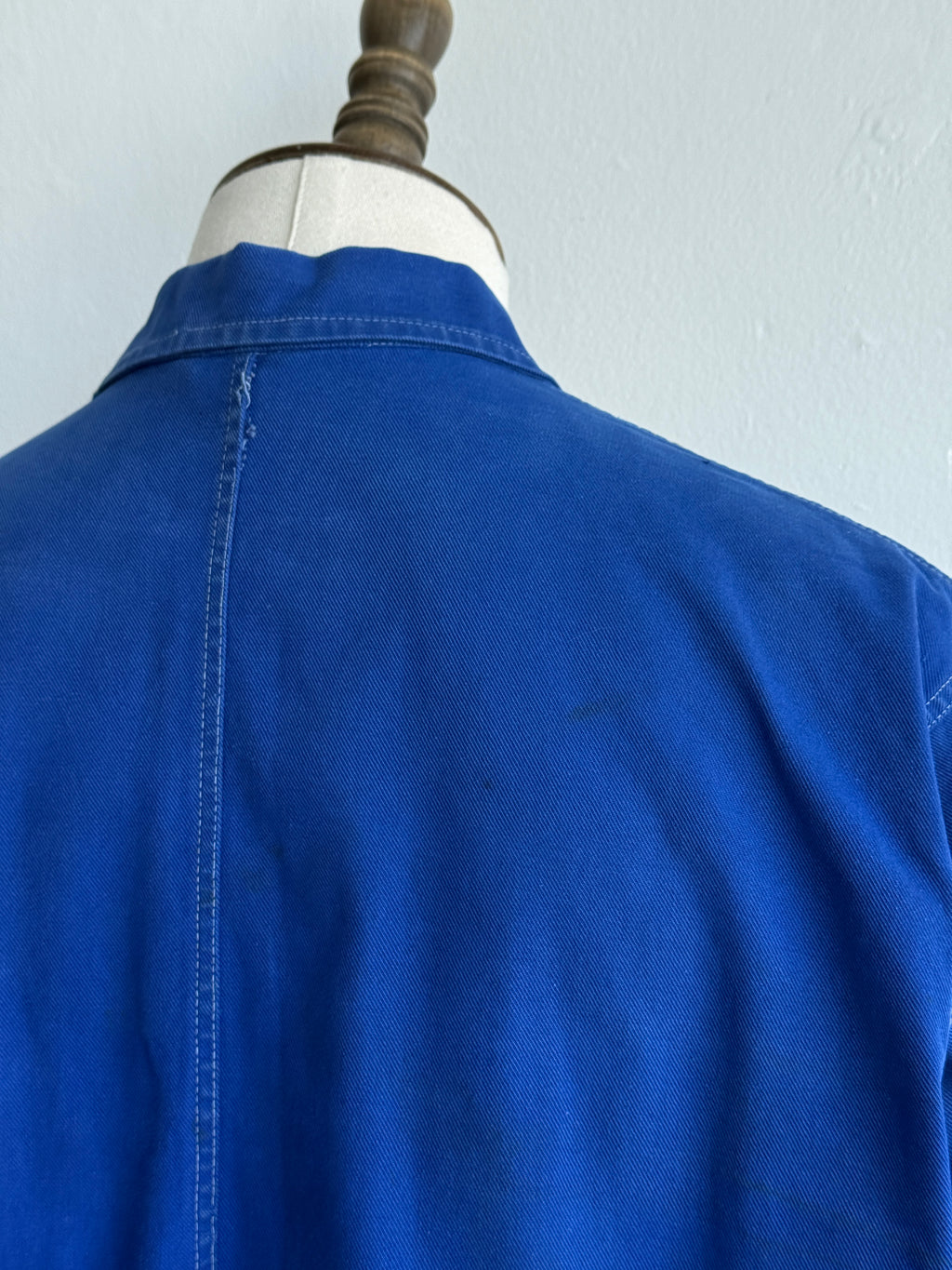 Blue German Workwear Vintage Chore Jacket 1950s/60s CH461 - Medium