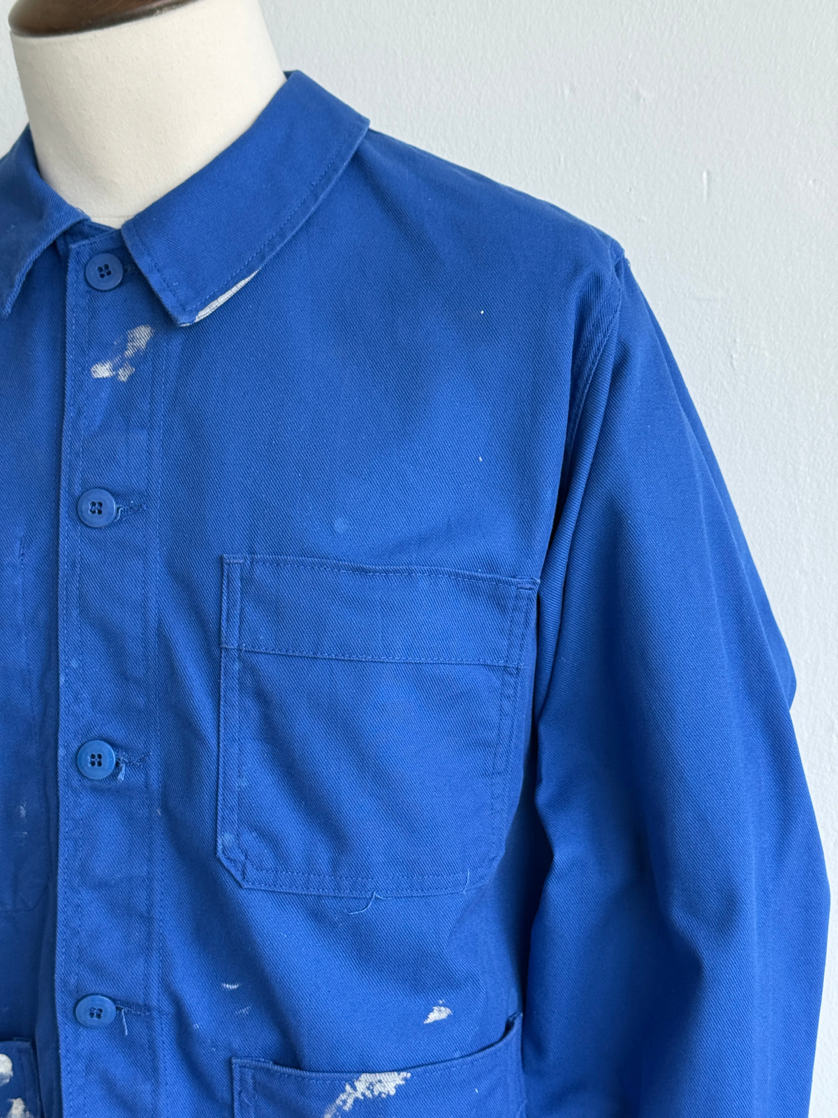 Blue Adolphe Lafort 90s/2000s Vintage Workwear Chore Jacket CH508 - Medium