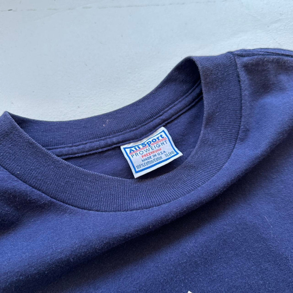 Navy Beavers 80s/90s Americana Vintage T-shirt - XL