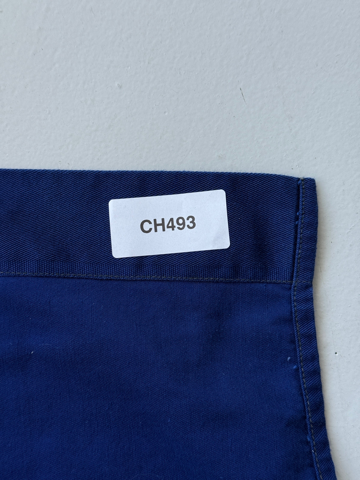 Blue French 1960's Vintage Workwear Chore Jacket CH493 - Medium