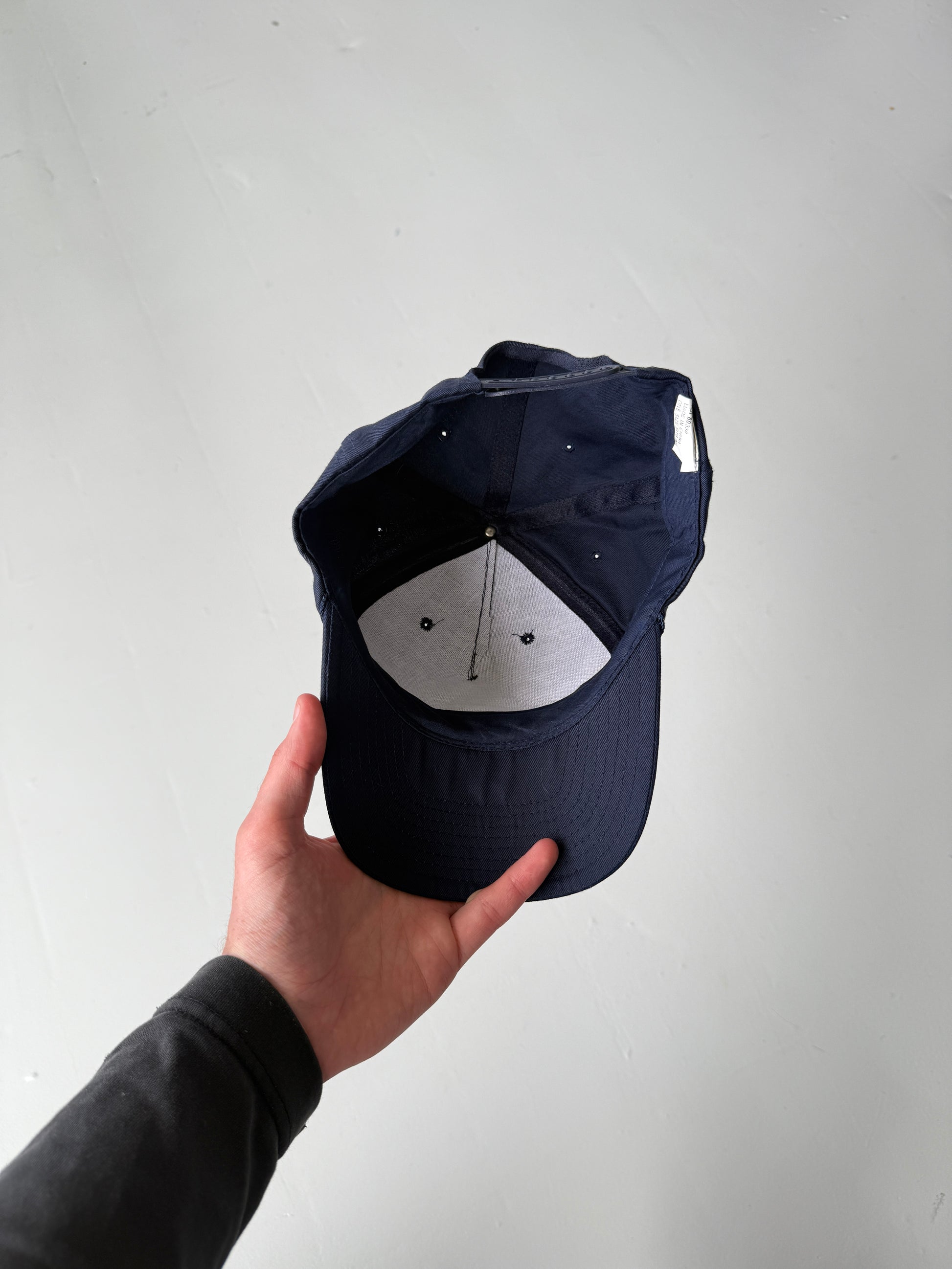 Navy Blue Heet Gas Vintage Cotton SnapBack Trucker Cap