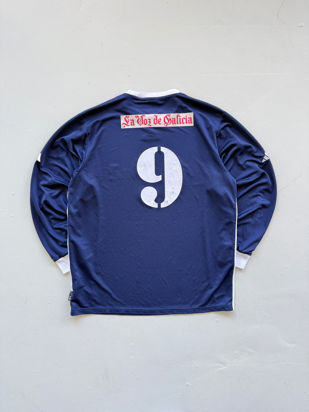 Adidas PlayStation 2 La Voz de Galicia Y2K Football Shirt #9 - Medium
