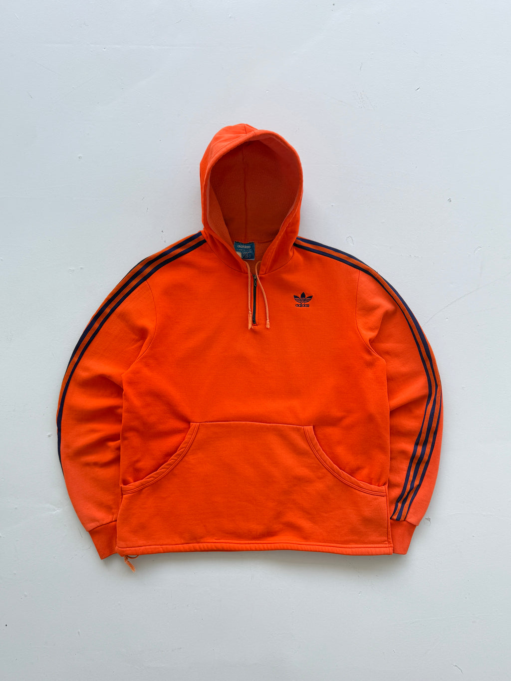 Adidas Ventex Made in France 70's Vintage Pullover Hoodie - Small