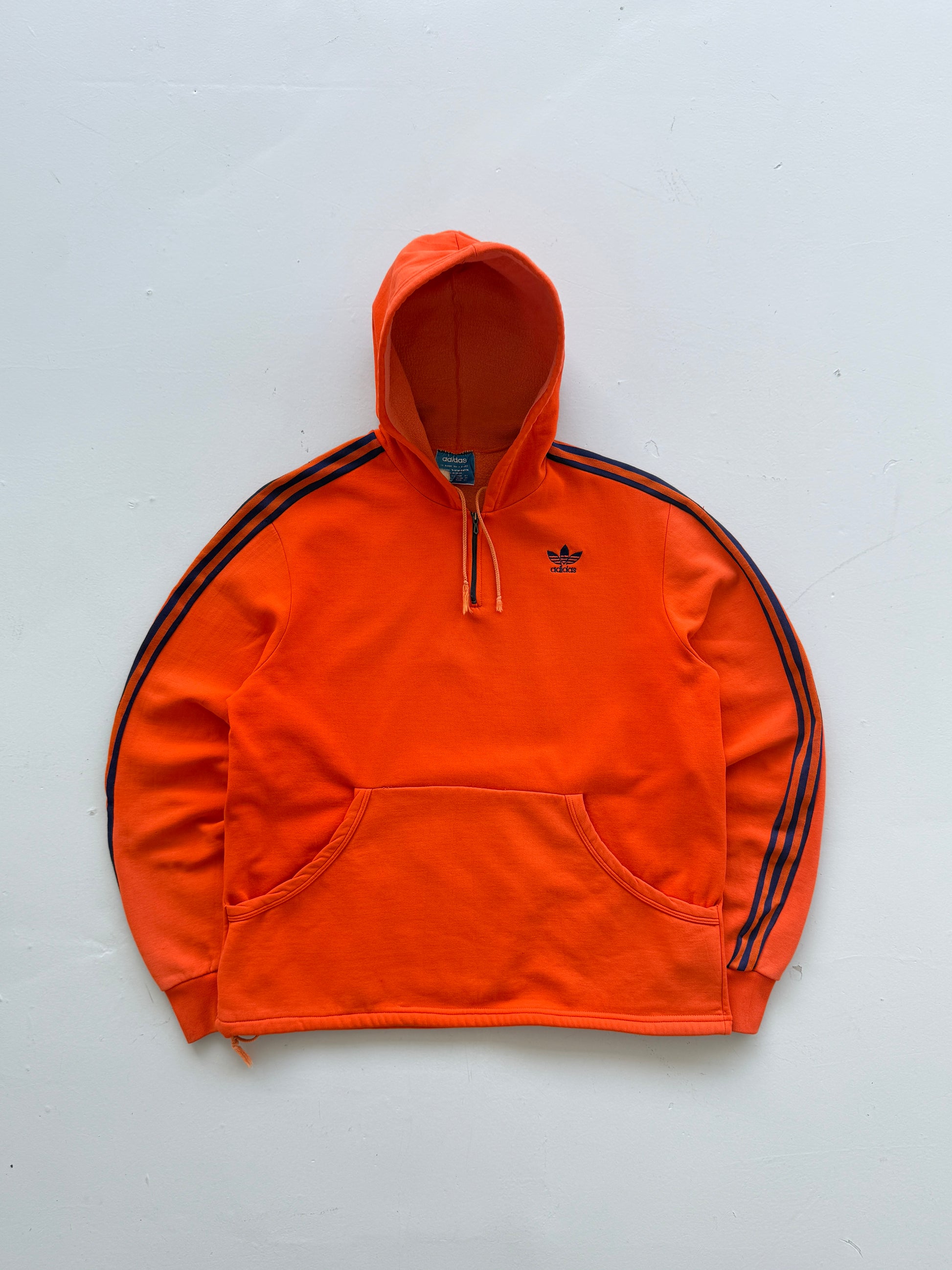 Adidas Ventex Made in France 70's Vintage Pullover Hoodie - Small