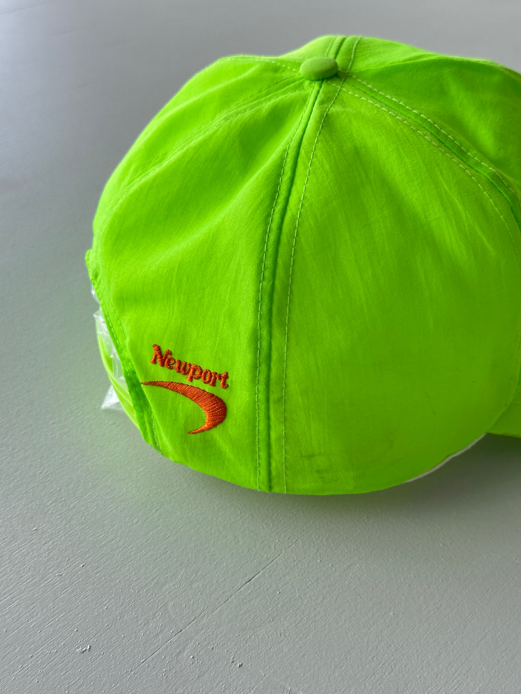 Newport Neon Green 90's Vintage SnapBack Trucker Cap