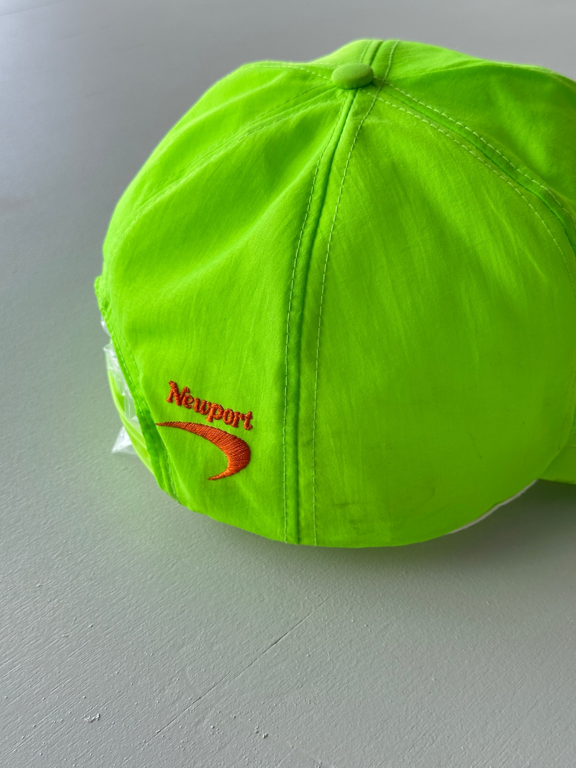 Newport Neon Green 90's Vintage SnapBack Trucker Cap