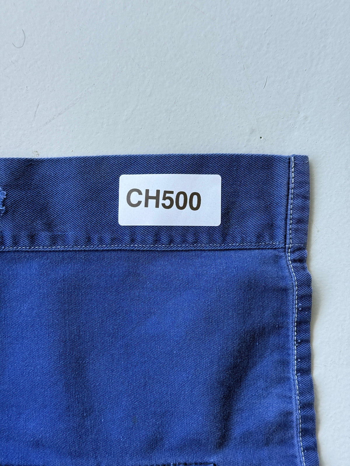 Blue French 1950s/60s Vintage Workwear Chore Jacket CH500 - XS