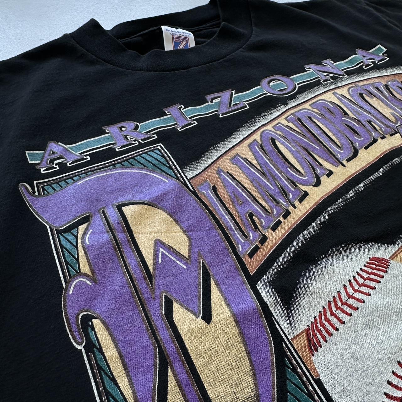 Black Arizona Diamondbacks 90s Vintage T-shirt - Medium
