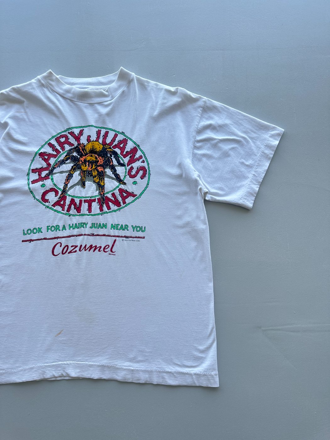 Viva Pancho Hairy Juan's Cantina Cozumel 90's Vintage Single Stitch T-Shirt - Me