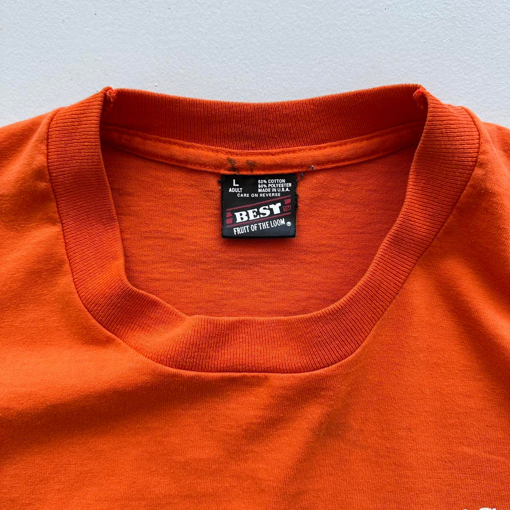 Orange University 80s/90s Americana Vintage T-shirt - Large