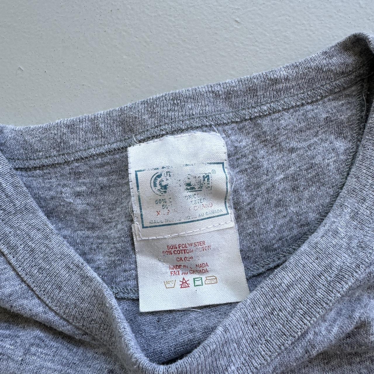 Harvard University Grey 90s Vintage T-shirt - 2XL