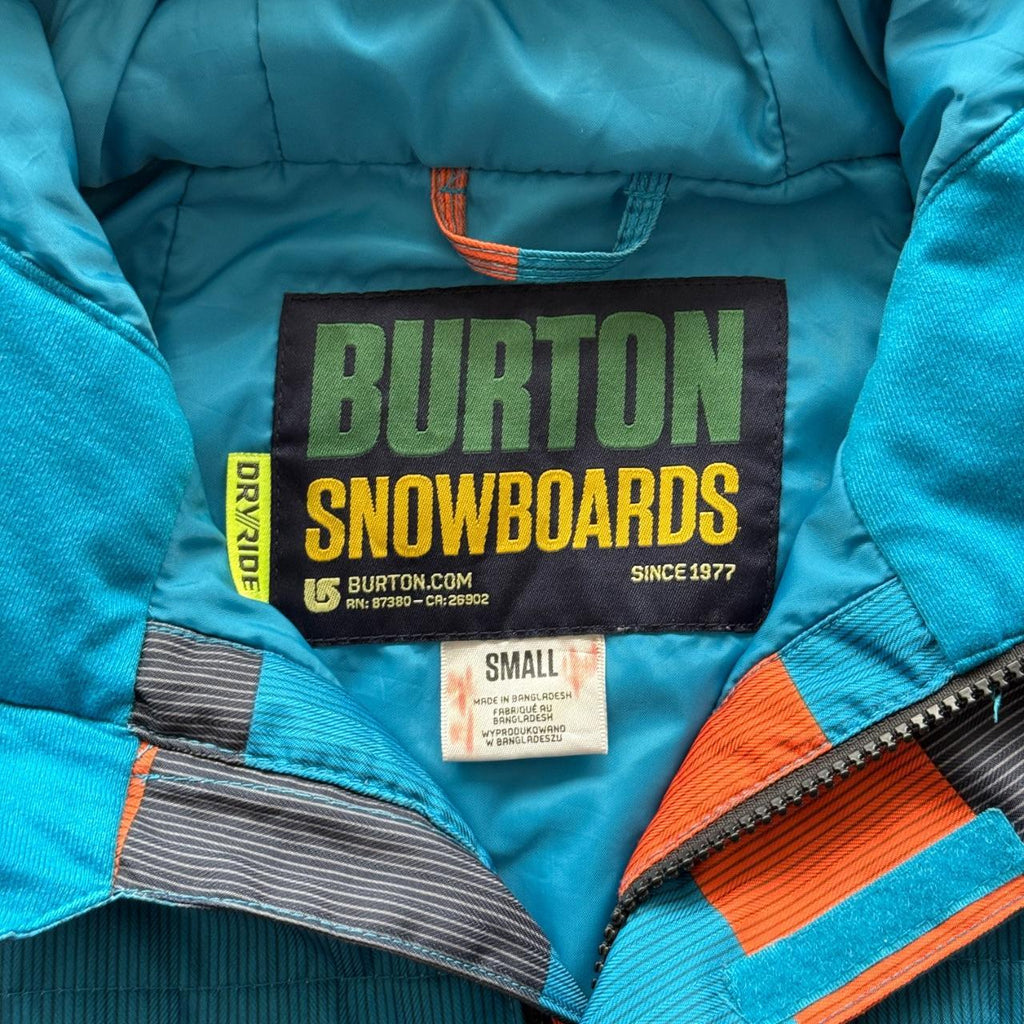Blue Orange Burton 00’s Vintage Snowboarding Jacket - Medium