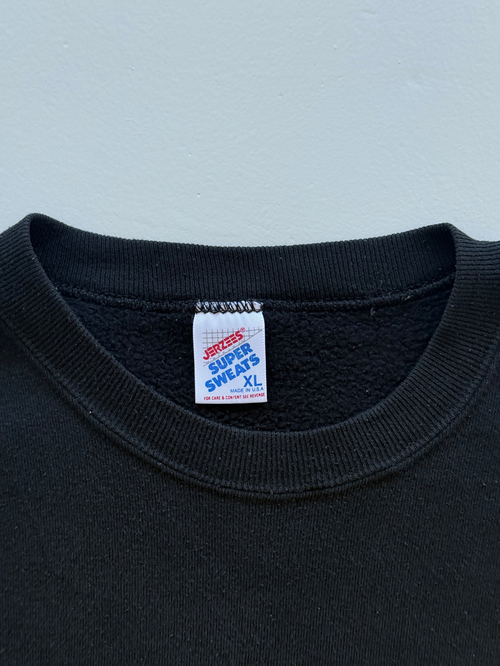Black Hard Rock Cafe Los Angles 90's Vintage Graphic Sweatshirt Jumper - Large