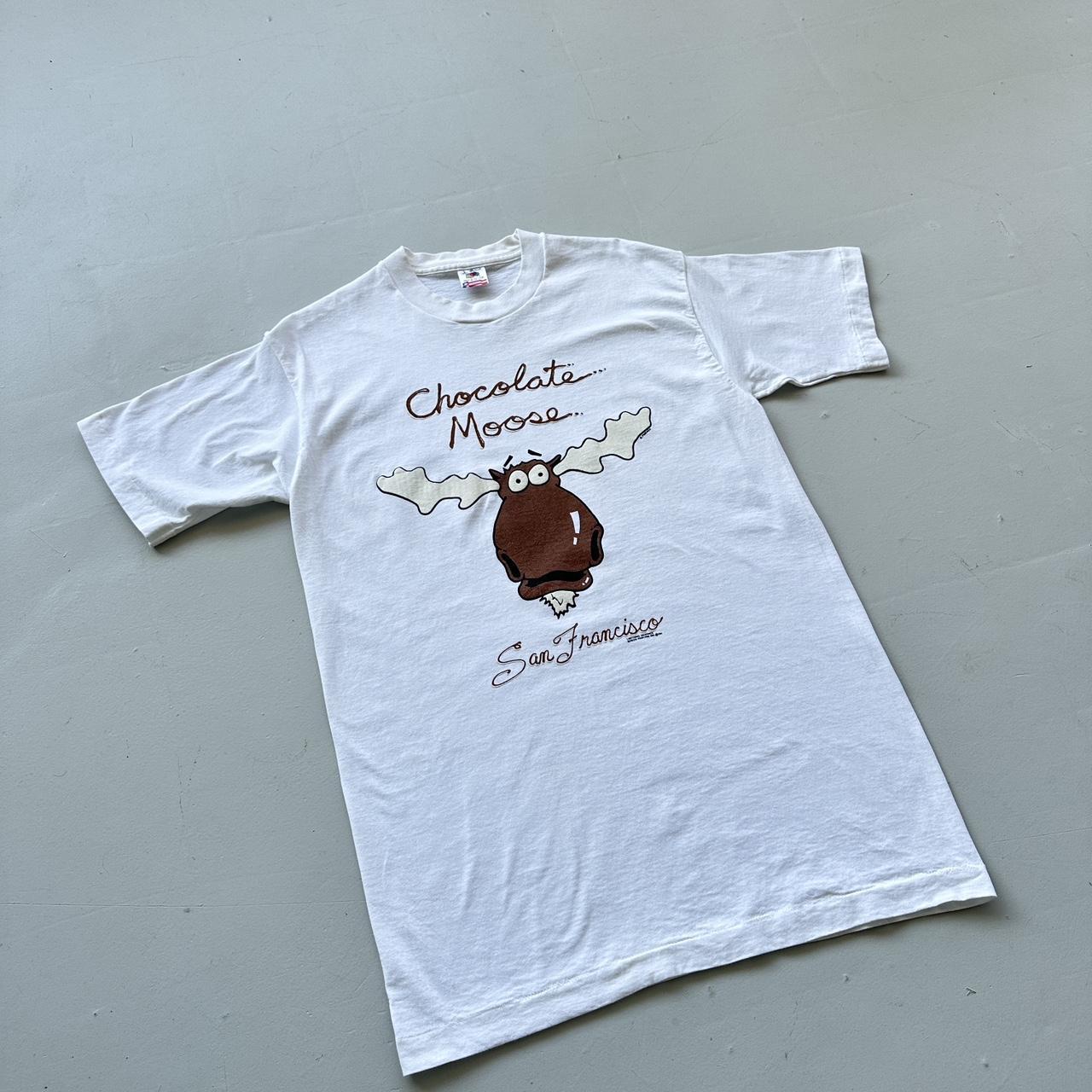 White Chocolate Mousse Vintage 90's T-shirt - Medium