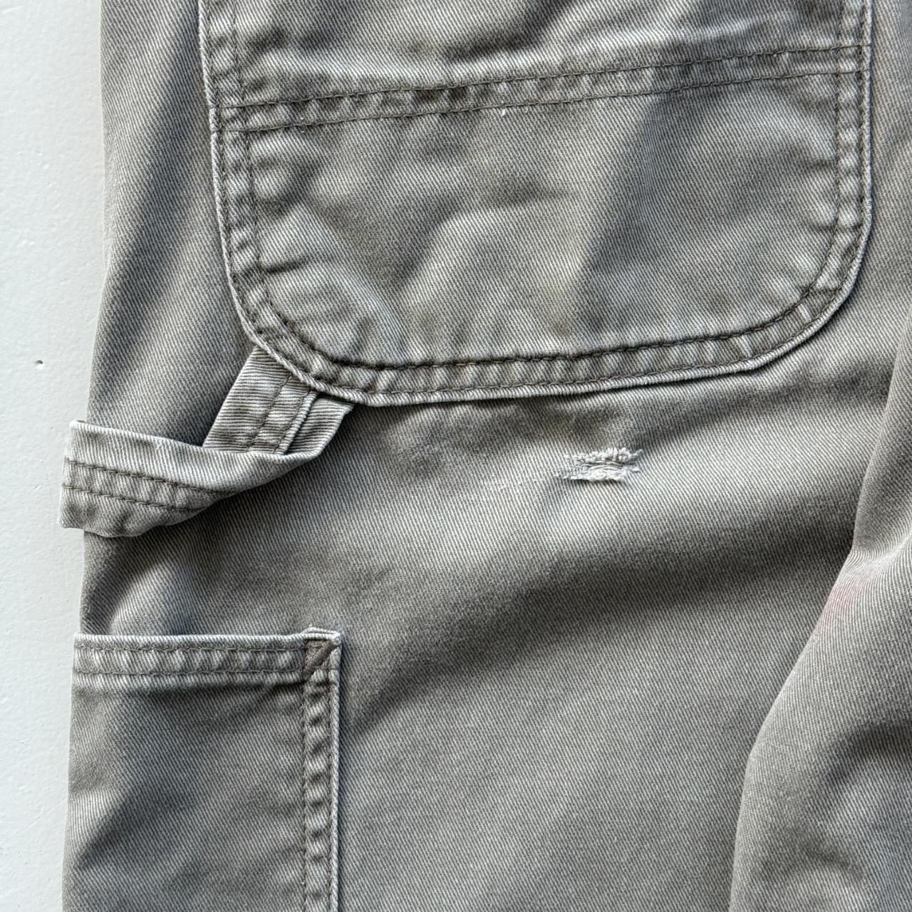 Grey / Khaki Carhartt Vintage Carpenter Pants - 34" x 32"