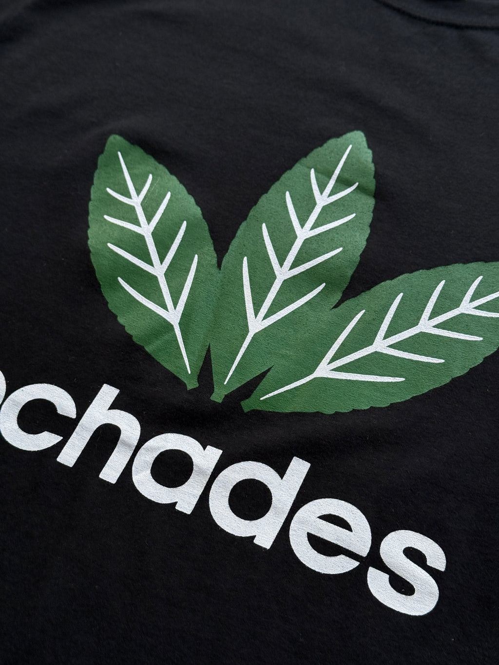 Black Ochades Adidas Style Novelty Japanese Tea Tshirt - Large