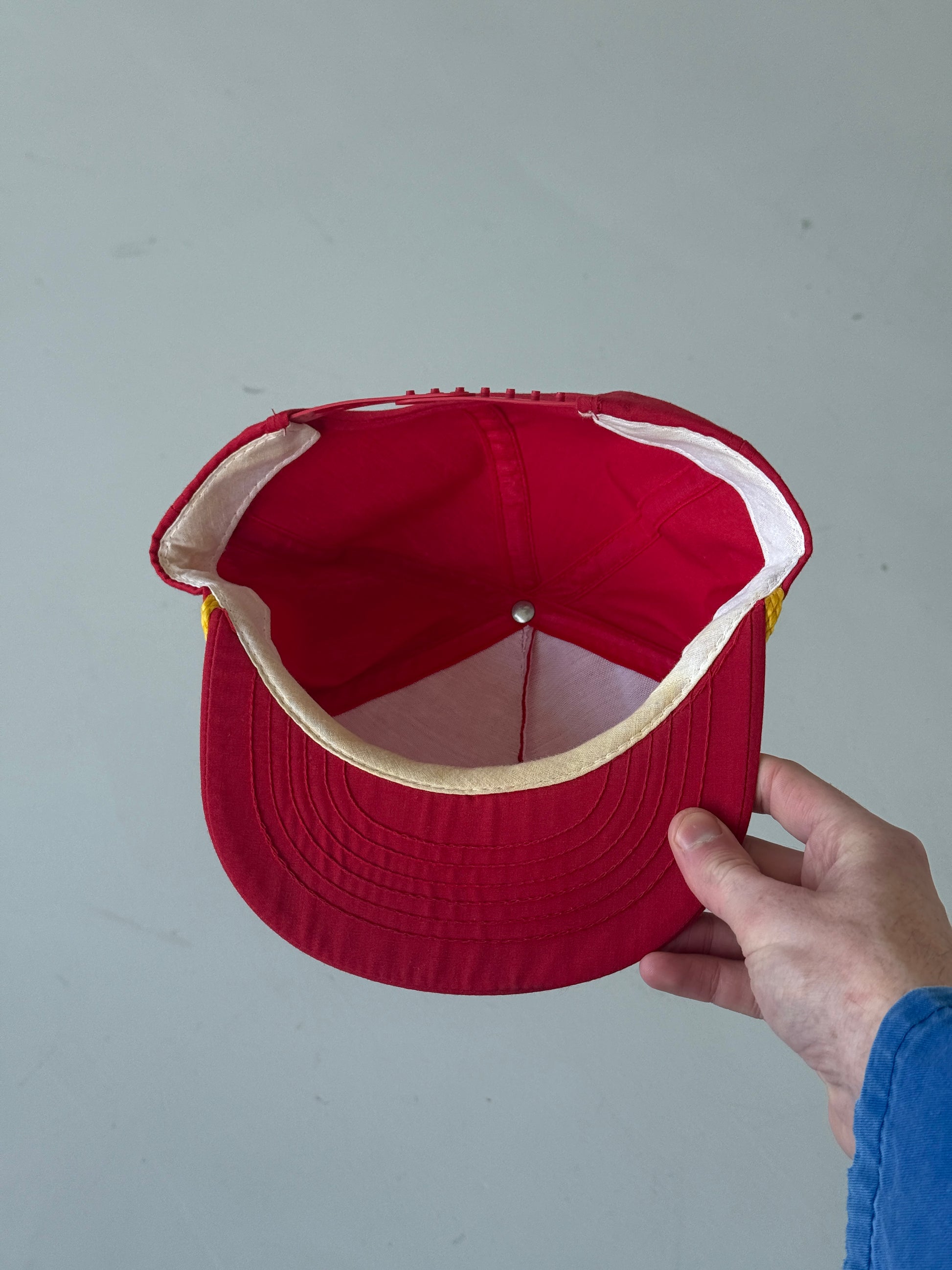Red NSD Vintage Cotton SnapBack Trucker Cap