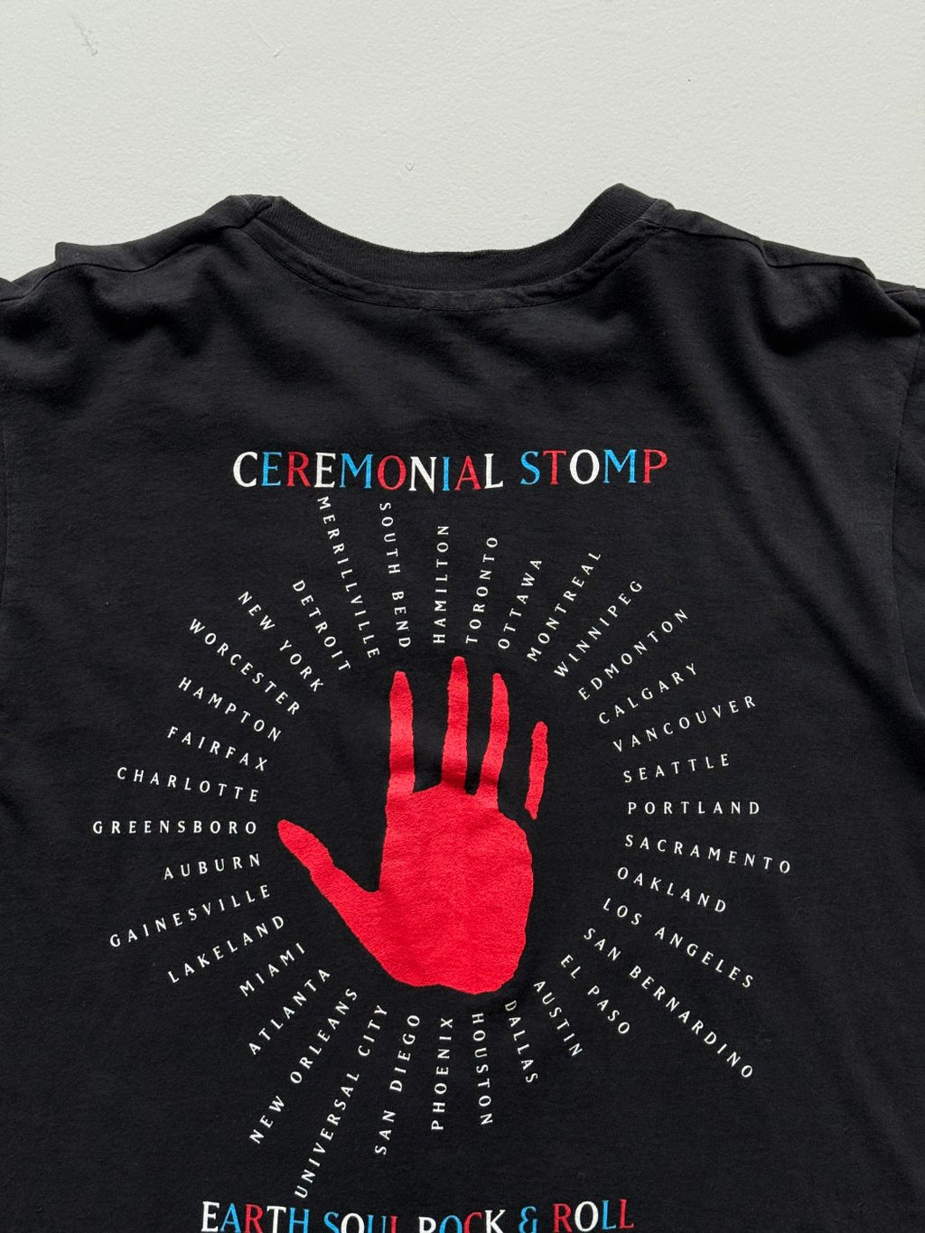 The Cult Ceremony Ceremonial Stomp Tour 90s Vintage Single Stitch T-Shirt - Medi