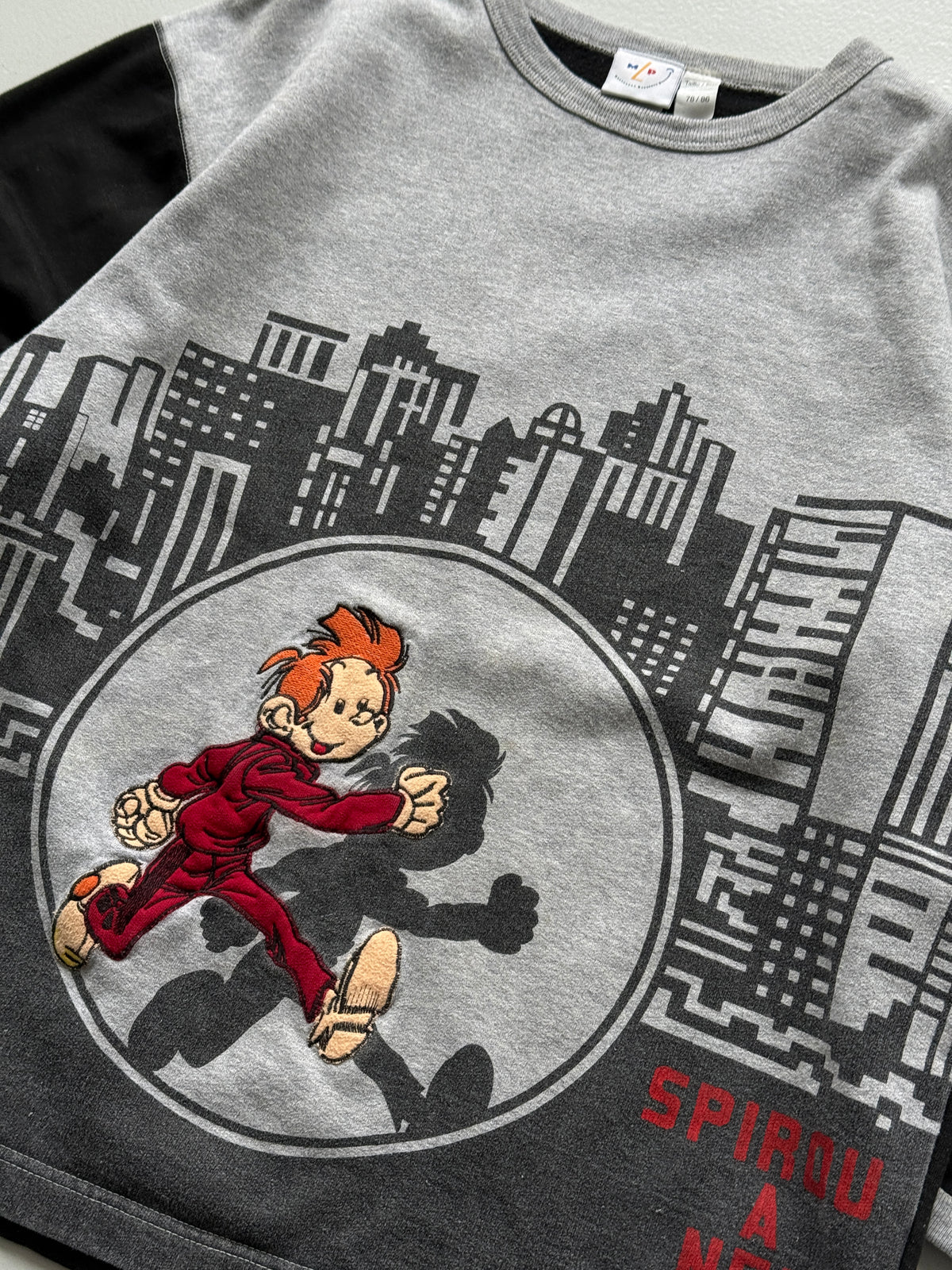 Spirou à New York T&J Vintage Graphic Sweatshirt - Medium