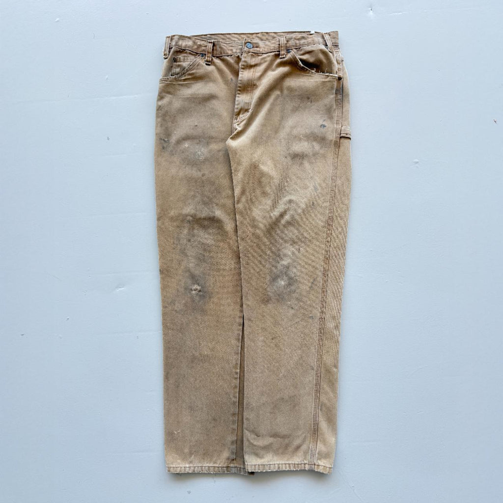 Hamilton Brown Dickies Thrashed Vintage Carpenter Pants - 34" x 32"