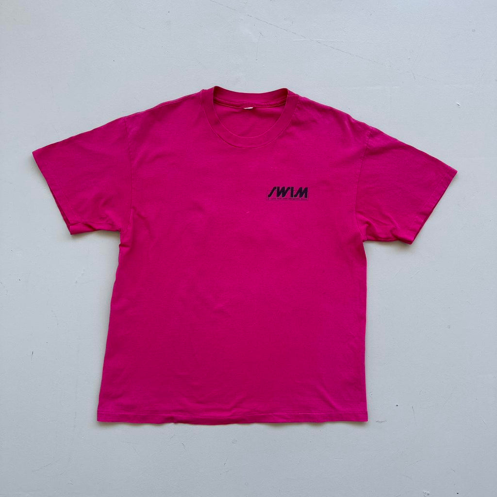 Indian River Lagoon 90s Vintage Pink T-shirt - Large