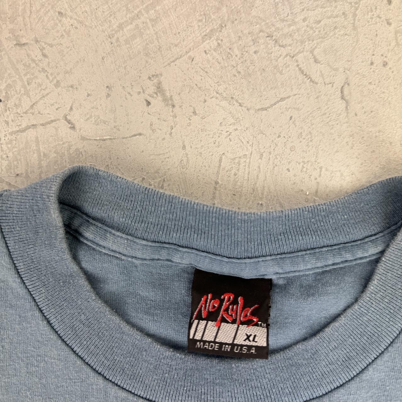 No Rules Navy 90s vintage T-shirt - Small